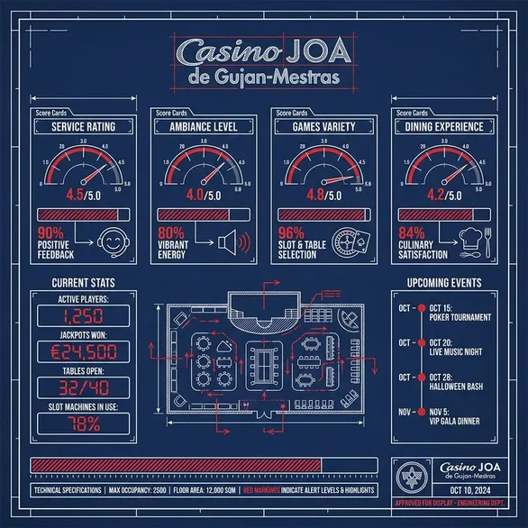 Page principale du Casino JOA de Gujan-Mestras